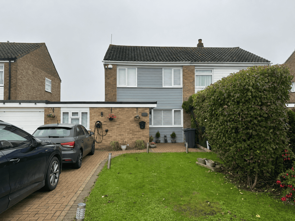 Completed grey cladding replacement in Biggin Hill